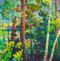 Glimpse of the Lake  - 4ft x 4ft