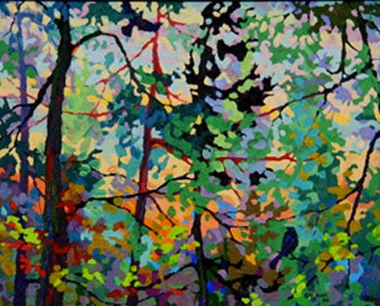 9 - Evening Light With Ravens II