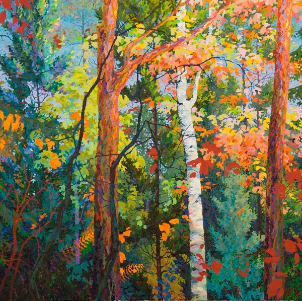 Autumn Breeze  - 4ft x 4 ft