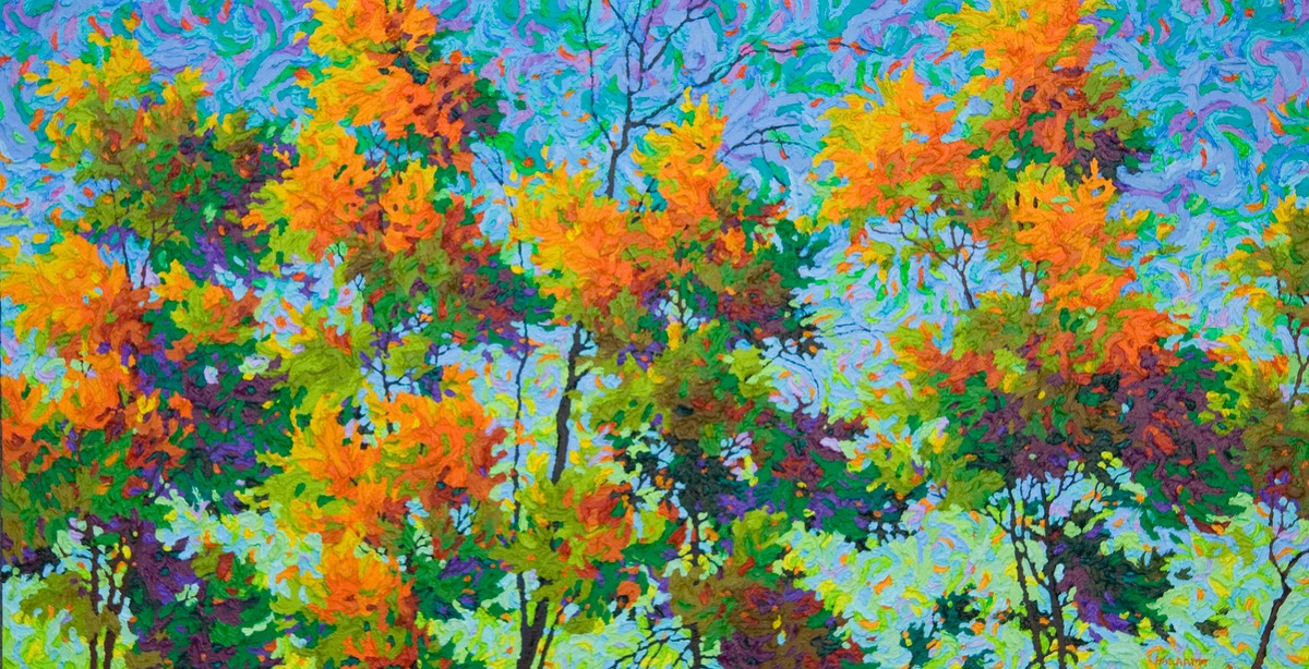 Autumn Chorus  - 24" x 46"