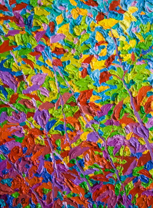 Autumn Embers Santa Fe - 9" x 12"