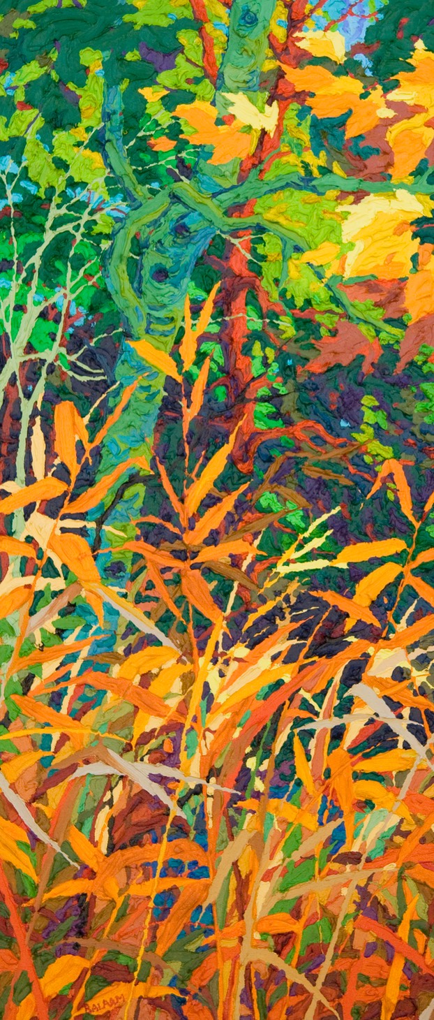 Autumn Fire I - 32" x 14"