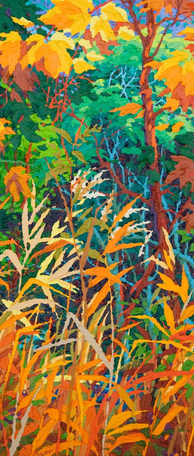 Autumn Fire II - 32" x 14"