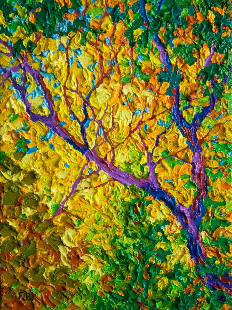 Autumn Glow Santa Fe 9" x 12"