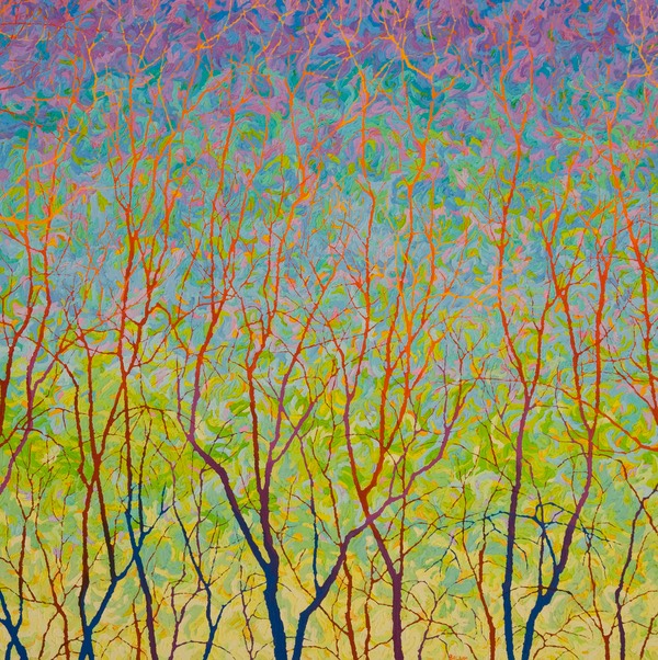 Eastern Suset II  - 46" X 46"