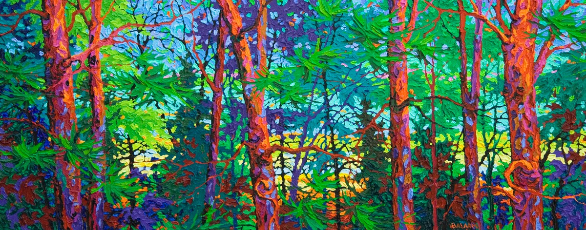 Evening Glow - 16" x 40"