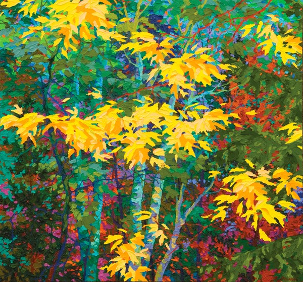 Evening Jewels I  - 30" x 32"