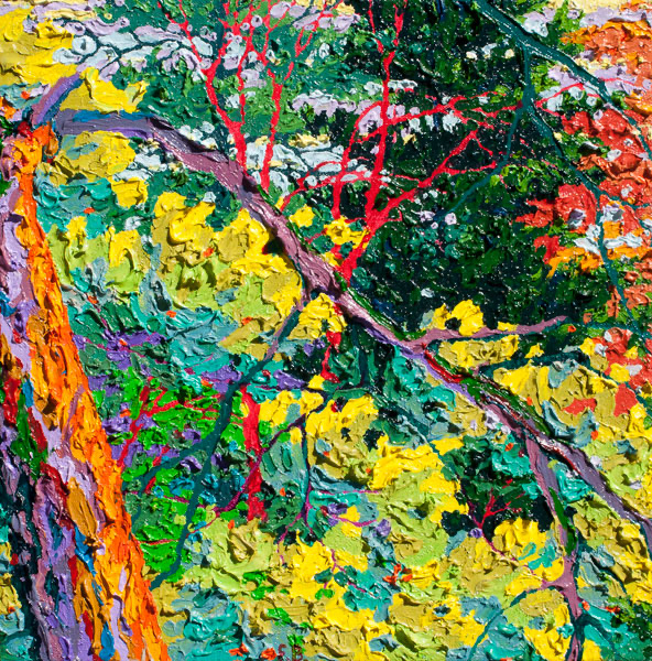 Glimpse - Hyde Park II - 13" x 13"