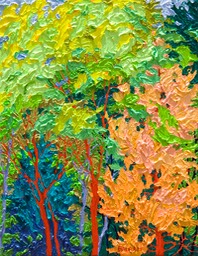 Gaze - Santa Fe River III  - 14" x 11"