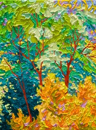 Gem - Santa Fe River II - 12" x 9"