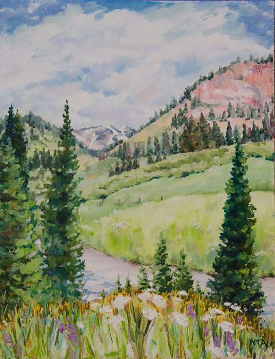 Hoback River Wyoming Lo 