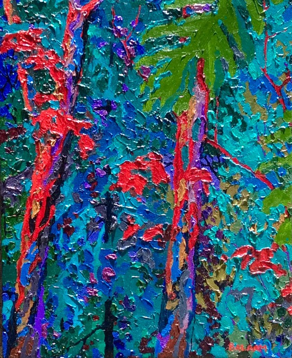 Night Glimpse I - 12" x 15"