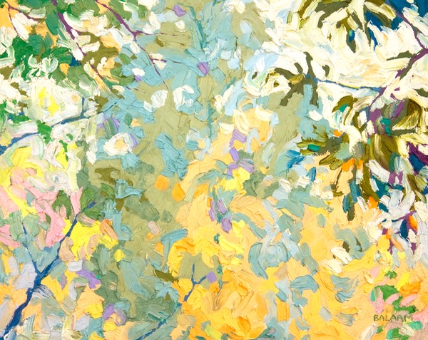 Morning Glimpse - Spring IV  - 12" x 15"