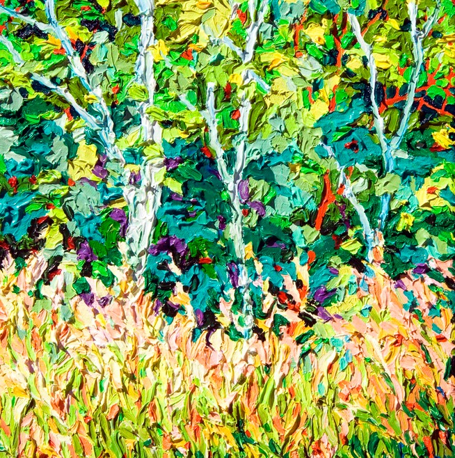 Gaze - On the Way to Slide Lake I - 14" x 11"