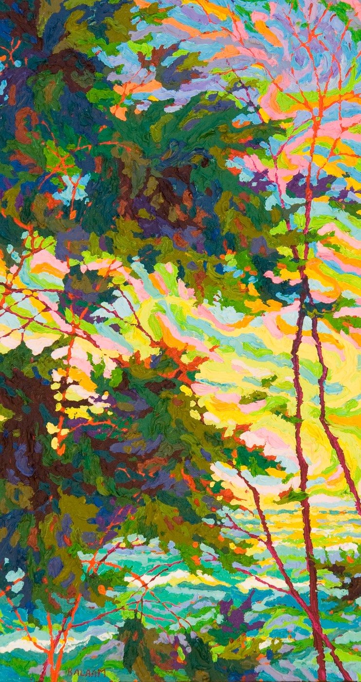 Pacific Evening Pebble Beach I - 24" x 14"