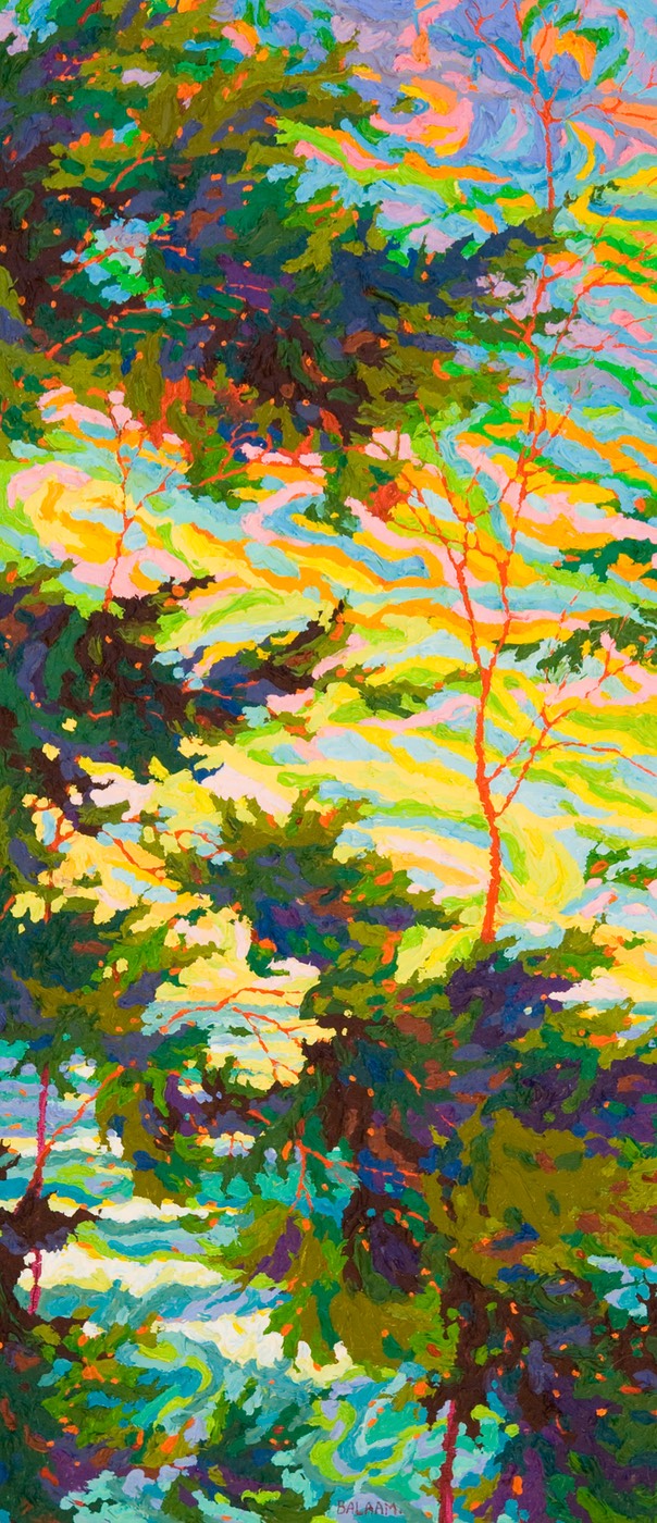 Point Lobos Pacific Glory I - 32" x 14"