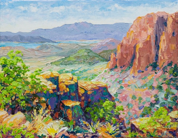 Red Bluffs - 11' X 14"