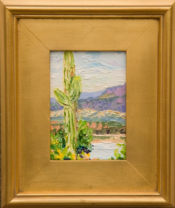 Roosevelt Saguaro at Cholla Bay - 5" x 7"