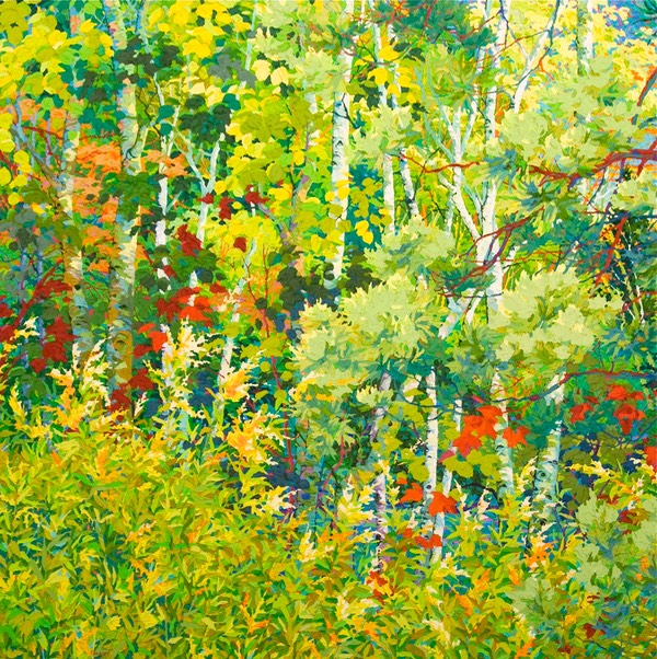 Santa Fe Hidden Marsh II  - 60" x 60"