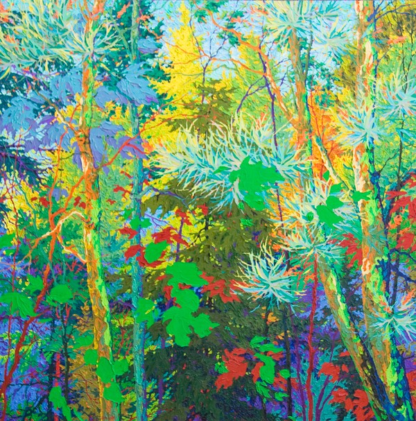 Sunlight Dance - 46" x 46"