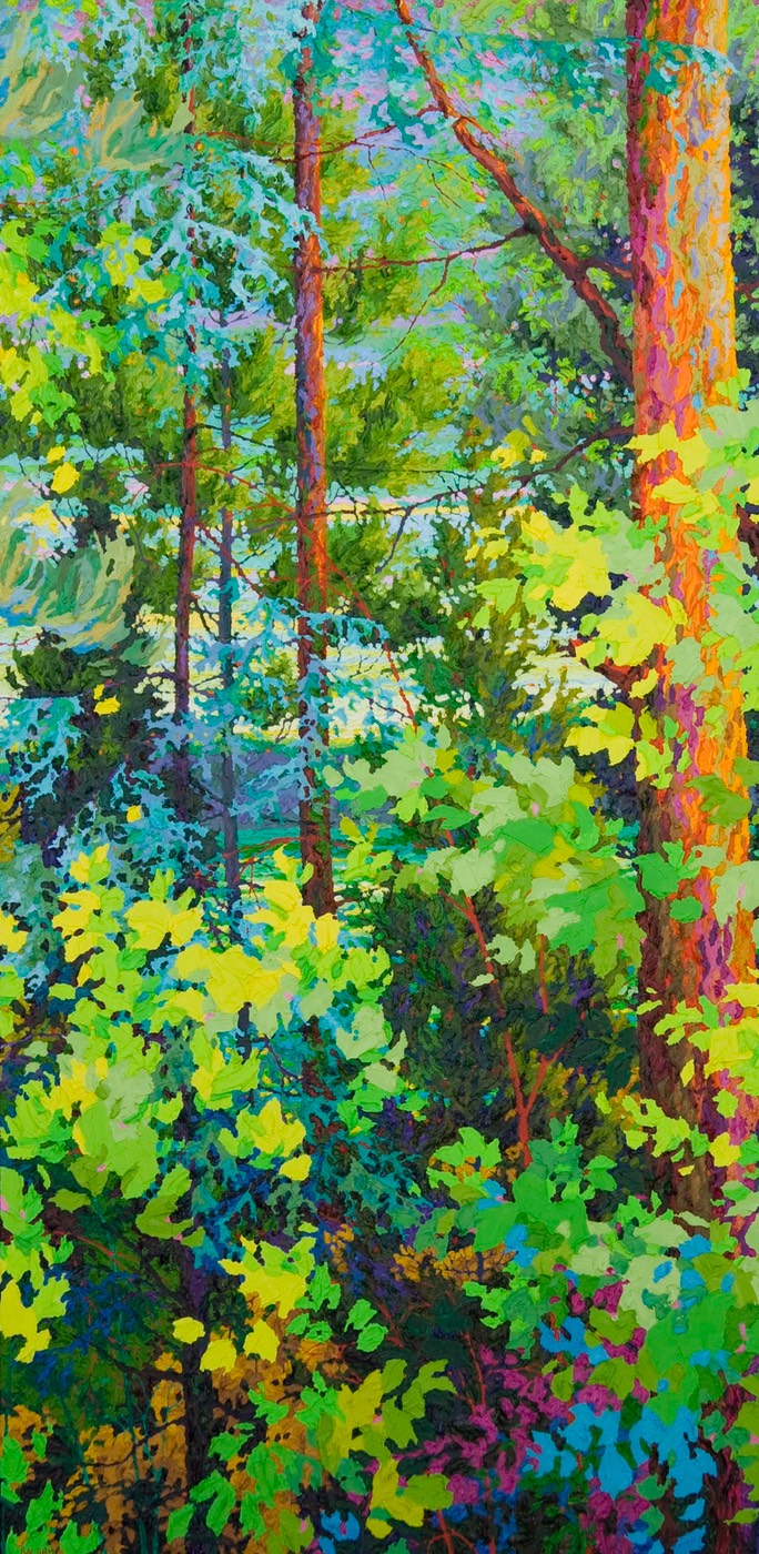 Tall and Narrow II 36" x 62"