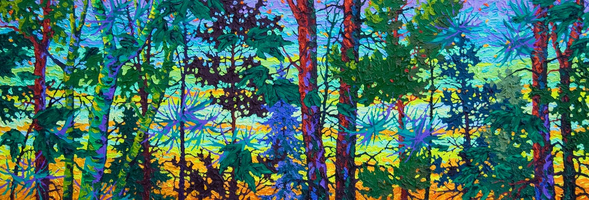 The Glow of Evening  - 16" x 46"
