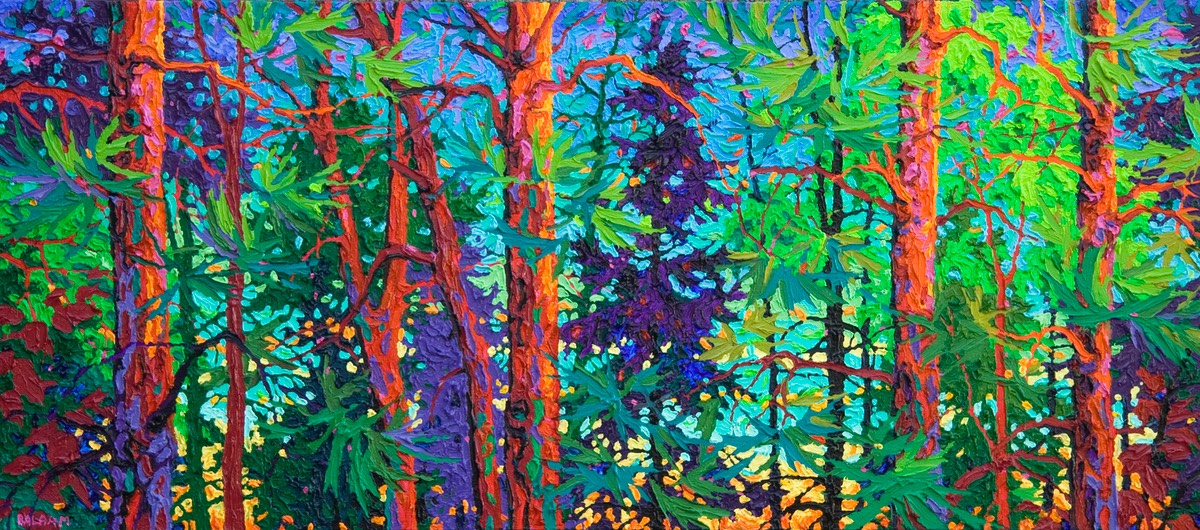 Twilight Series - The Sigh of Evening  - 16" x 36"