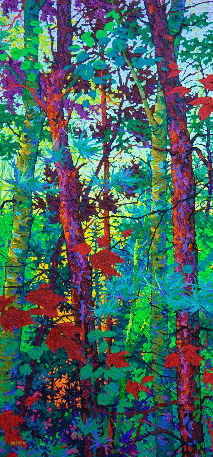 Timeless Forest II - 50" x 24"